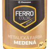 FERRO COLOR EFEKT - Metalická antikorózna farba 2v1 medená (efekt) 2,5 L Chemolak www.24k.sk